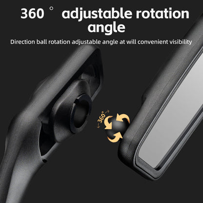 ROCKBROS Bicycle Cycling Rearview Mirror 360° Rotatable Bike Handlebar Mirror